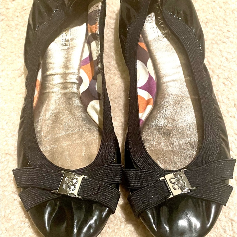 Coach ballet flats (size 6)